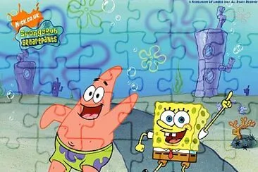 Patrick and SpongeBob