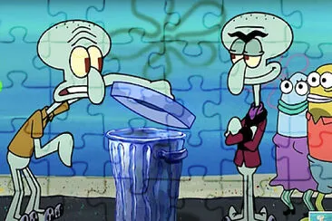 Squidward jigsaw puzzle