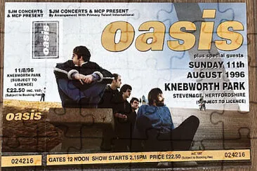 פאזל של Oasis Knebworth Park