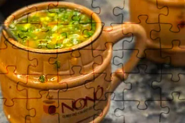 a jigsaw puzzle