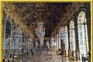 Galerie des Glaces, Château de Versailles jigsaw puzzle