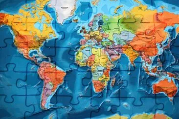 Map of the World jigsaw puzzle