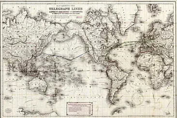 Historical Map of the World (1871)