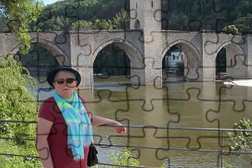 Pont de Cahors jigsaw puzzle