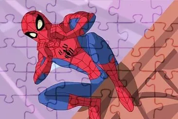 quebra cabeça do homem aranha