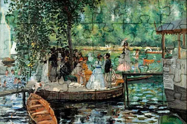 Renoir la Grenouillère jigsaw puzzle