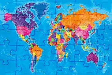 Mappemonde jigsaw puzzle