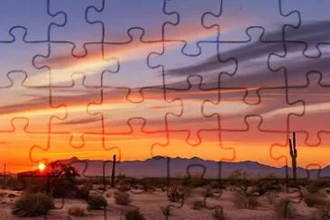 Golden Hour in New Mexico jigsaw puzzle