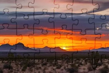 Dusk in the Southwest jigsaw puzzle