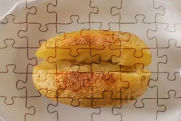 a jigsaw puzzle