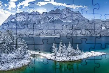 nieve agua jigsaw puzzle