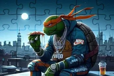 פאזל של turtle