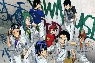 פאזל של Yowamushi pedal anime promo