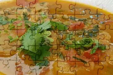 a jigsaw puzzle