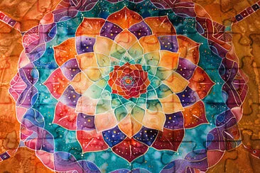 Colorful Chakra Mandala