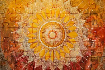 פאזל של Solar Burst Mandala