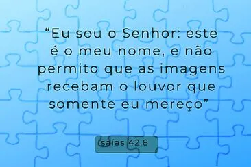 EU SOU O SENHOR jigsaw puzzle