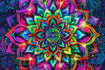 Mandala jigsaw puzzle