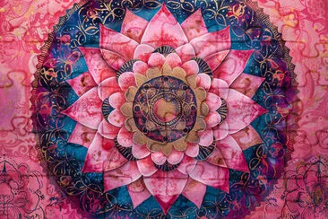 פאזל של Pink Mandala