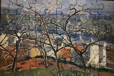 Derain paysage autour de Chatou