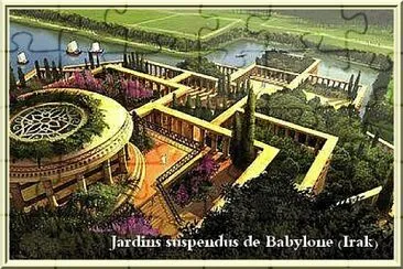 פאזל של Jardins suspendus de Babylone (Irak)