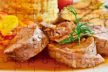 a jigsaw puzzle