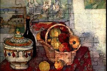 Cézanne nature morte à la soupière jigsaw puzzle