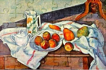 Cezanne poires et pêches