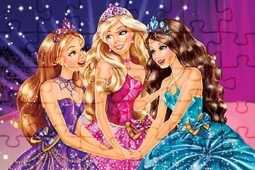 Quebra-cabeça - barbie jigsaw puzzle