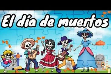 פאזל של dia de muertos