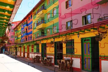 casas coloridas jigsaw puzzle