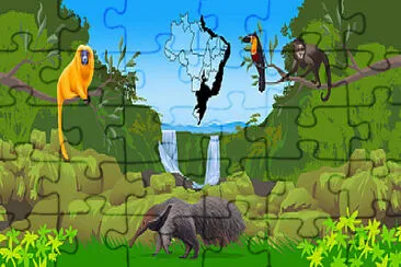 mata atlântica jigsaw puzzle