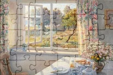 Jolie chambre avec vue - mignon jigsaw puzzle