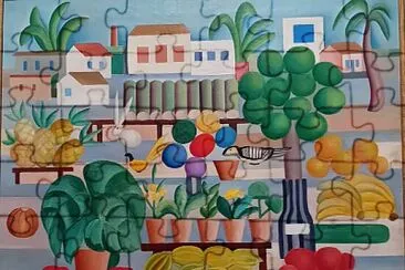 פאזל של Tarsila do Amaral marché