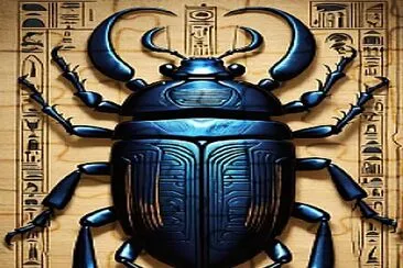 Ancient Egyptian Scareb Beetle jigsaw puzzle