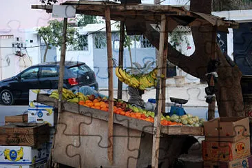 פאזל של marché dakar