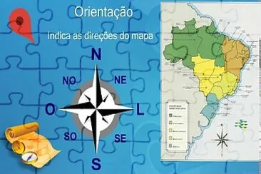 פאזל של Orientação Geográfica