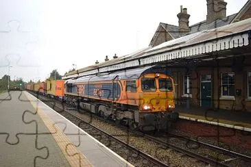 Class 66 Train at Spalding