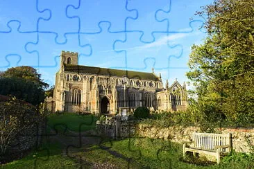 Cley Church jigsaw puzzle