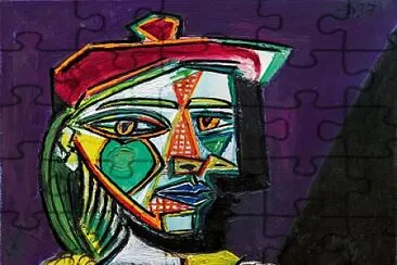 Painting of a Lover in a Beret jigsaw puzzle