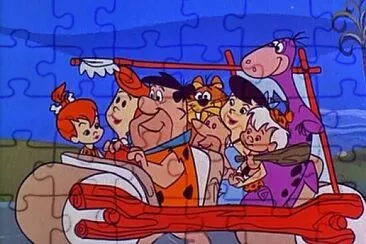 Flintstone jigsaw puzzle