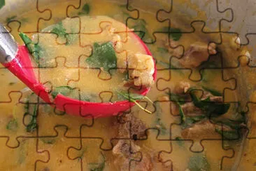 a jigsaw puzzle