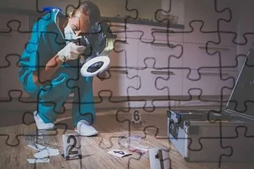 Analista forense jigsaw puzzle