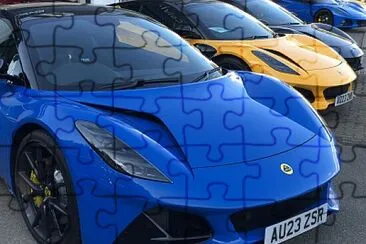 Lotus cars sportscars jigsaw puzzle