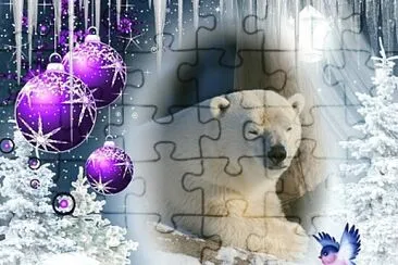 Fotomontage Advent jigsaw puzzle