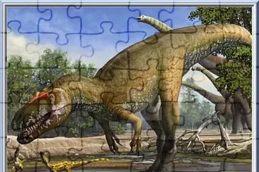 Torvosaurus (fin du Jurasique) jigsaw puzzle