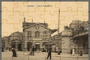 פאזל של Gare d 'Auteuil, Paris