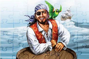 Papagaio de Pirata jigsaw puzzle