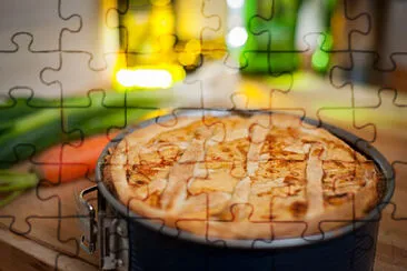 a jigsaw puzzle