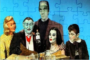 La familia Monster jigsaw puzzle